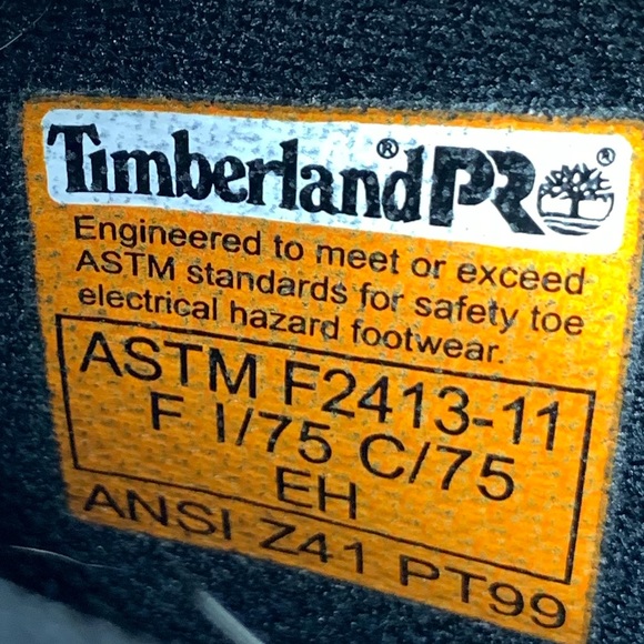 Timberland PRO 175 88117 Work Safety Toe Leather Boots - Picture 10 of 12